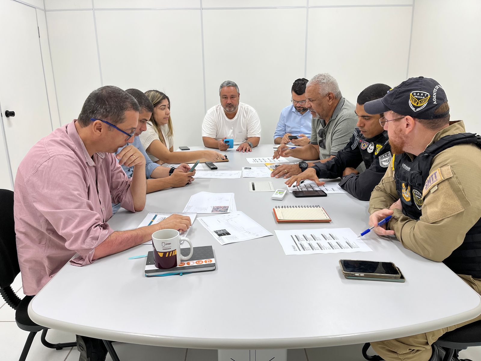 SMTT e Funcaju discutem logística para os eventos do aniversário de 170 anos de Aracaju - SMTT Aracaju